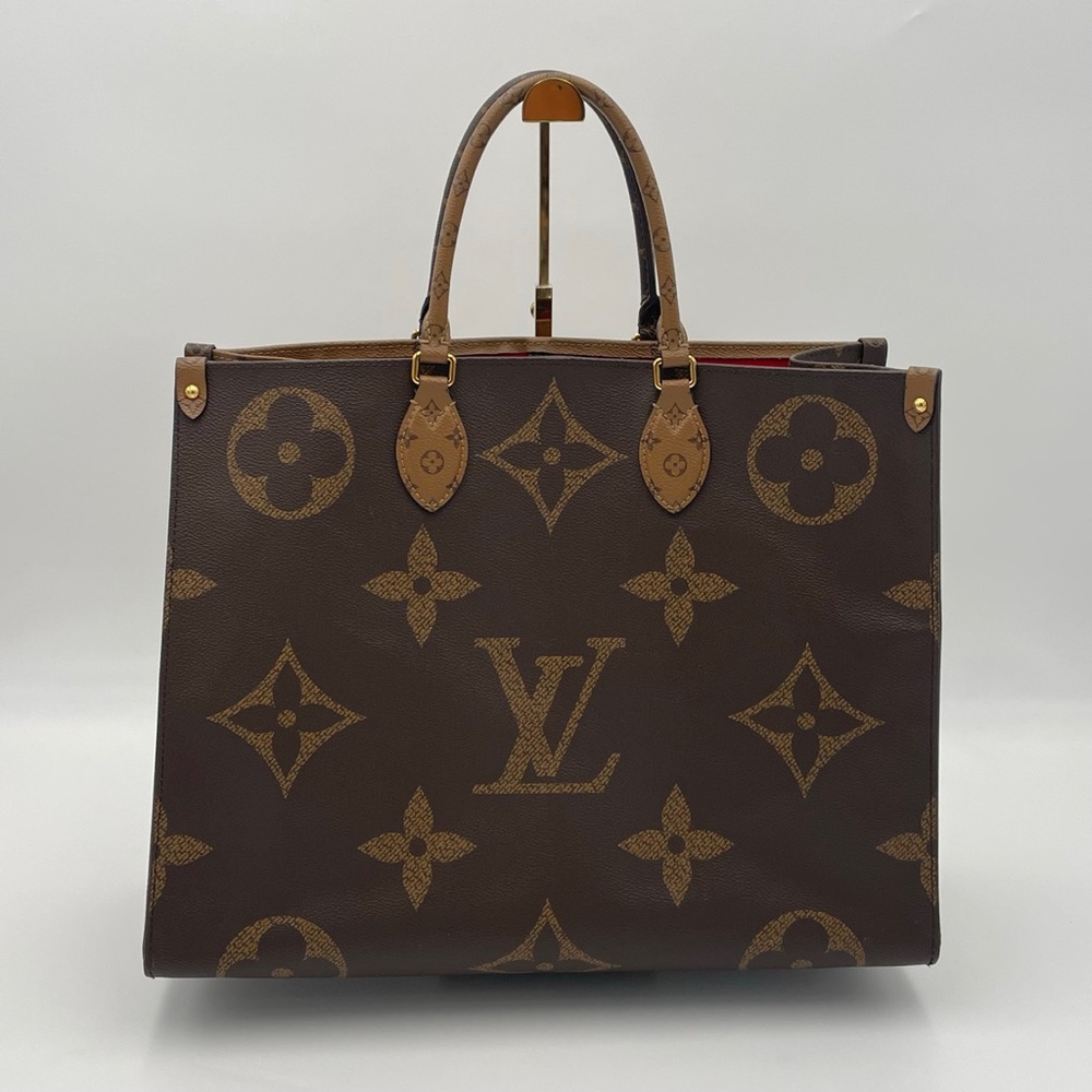 (SOLD) Louis Vuitton Reverse Monogram OntheGo GM Tote (TJ4260) - Picture 1 of 15